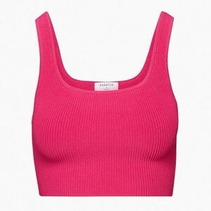 Aritzia Babaton Sculpt Knit Squareneck
Cropped Tank